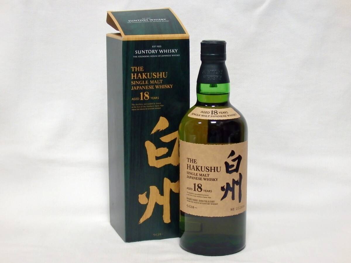新品未開栓 白州18年 [新品、未開栓]サントリー 白州18年 700ml