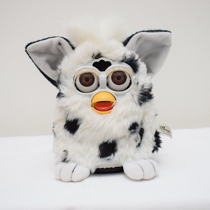 ファービー 初代 ホワイト×ブチ ダルメシアン 英語版｜Yahoo!フリマ