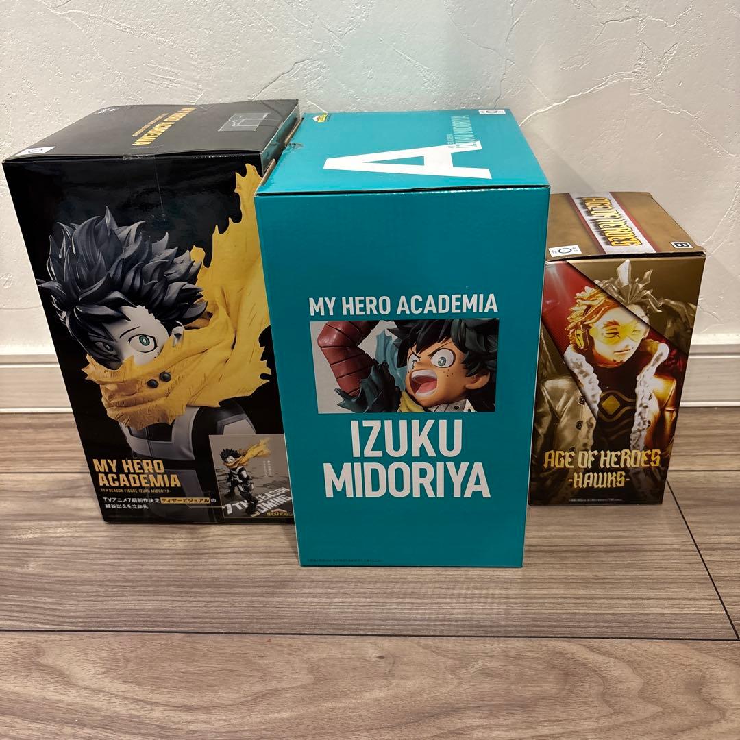 僕のヒーローアカデミア　フィギア　新品未使用３点セット