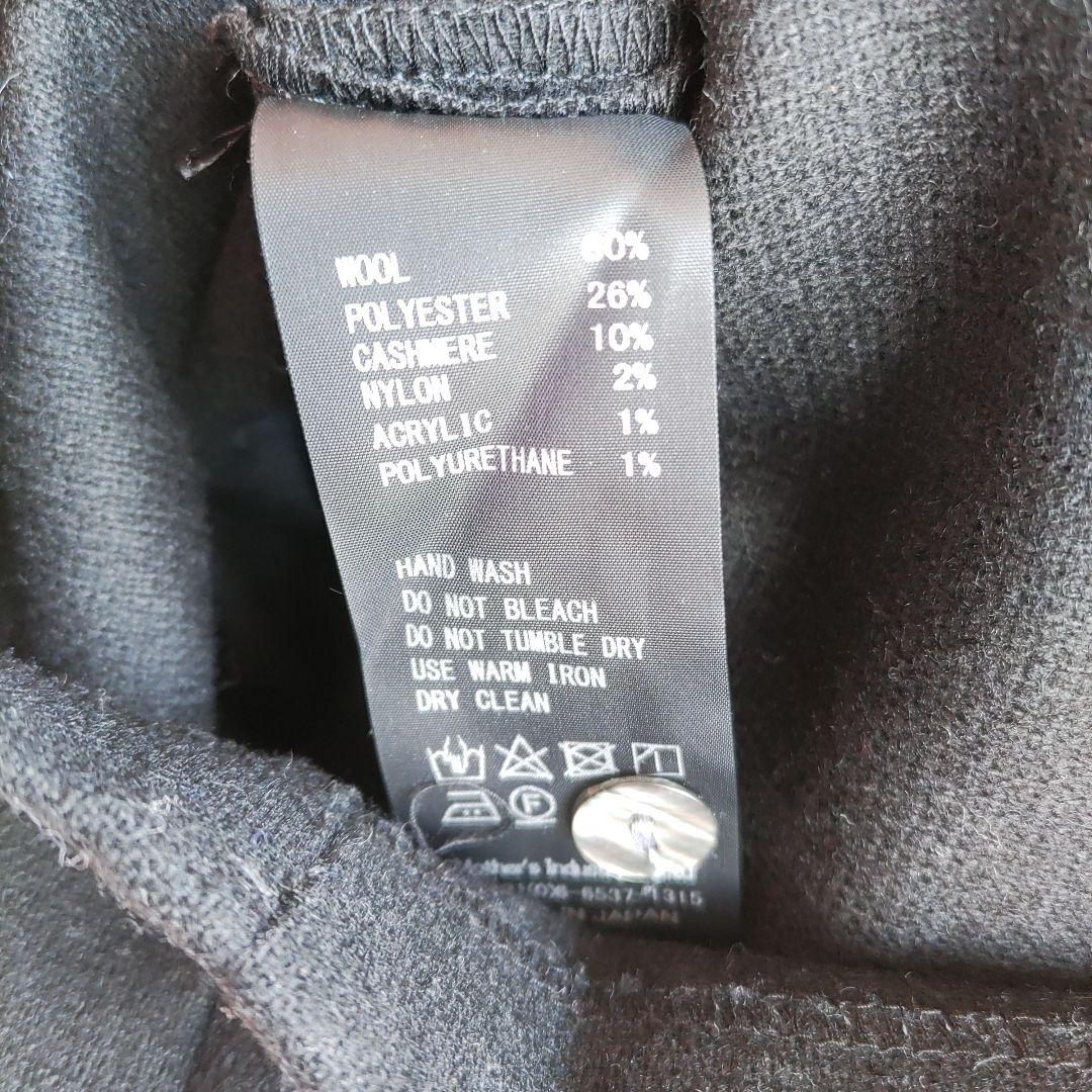 ミズイロインド　クルーネック　サロペット　黒