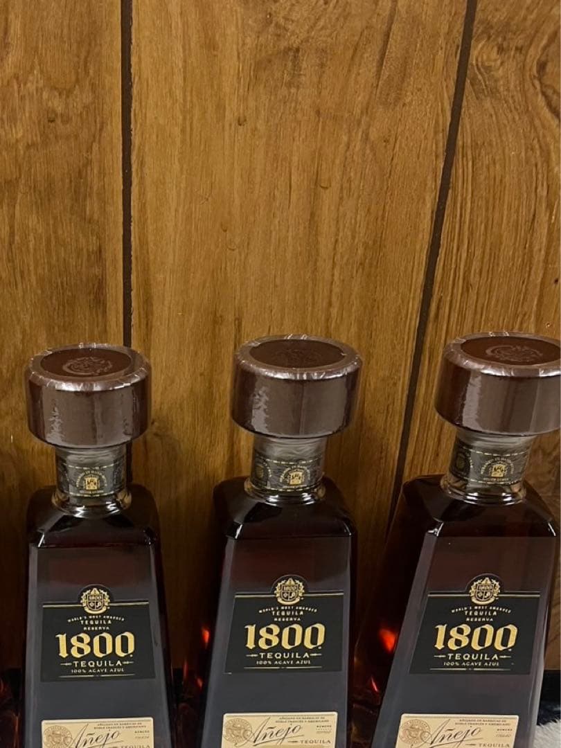 アネホ　1800 Tequila 750ml 3本 楽天市場】【送料無料】クエルボ 1800 アネホ 750ml テキーラ 40度 H