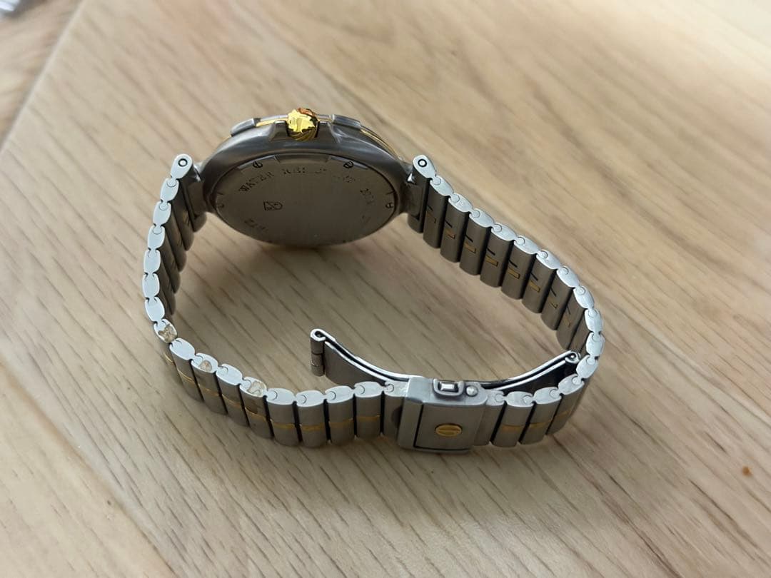 良品 ダンヒル ミレニアム 200Mダイバー クォーツ メンズ 腕時計 コンビ